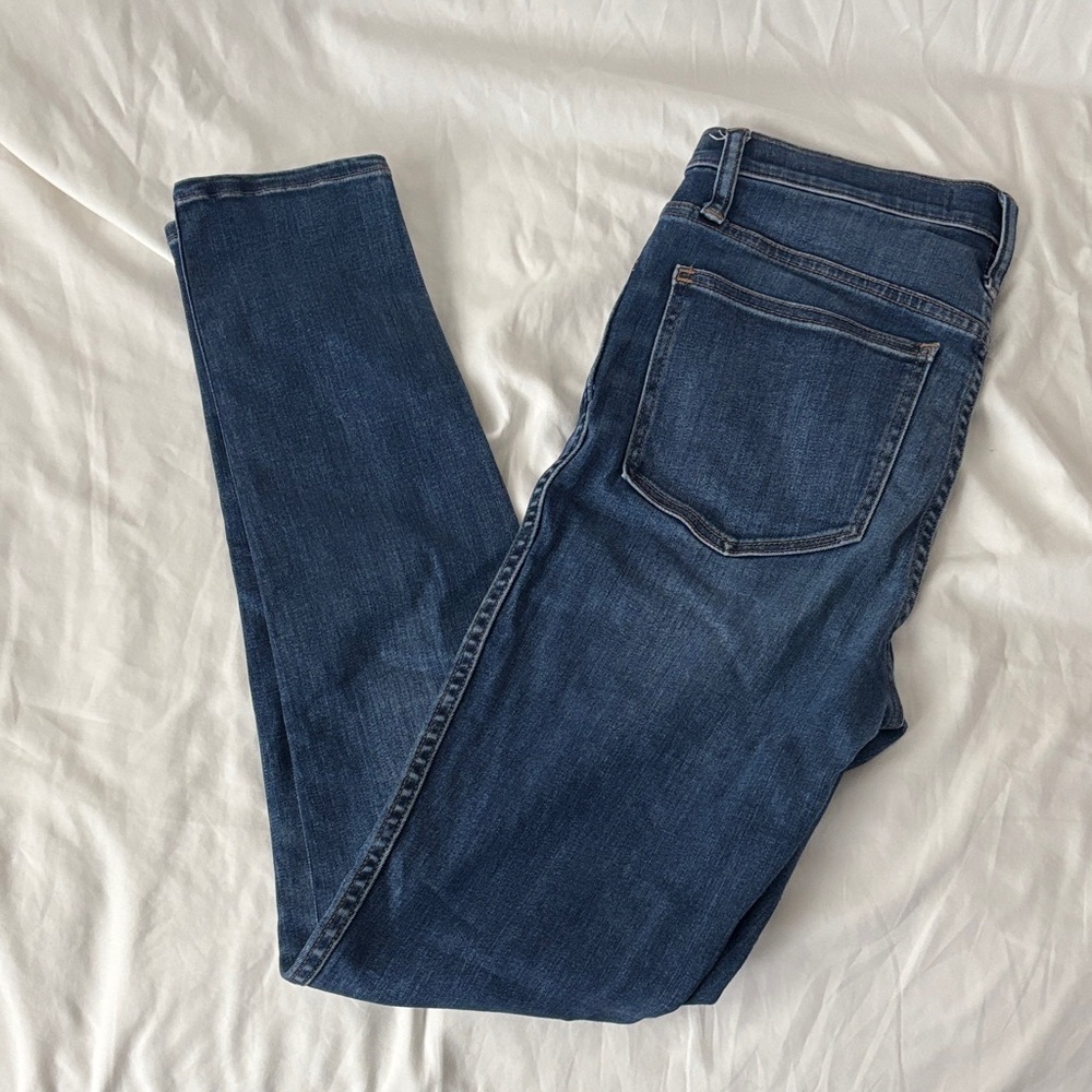 Madewell dark wash skinny jean